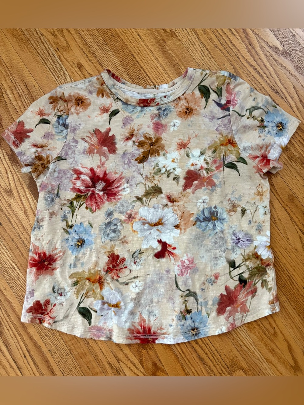 Anthropologie Bennie Floral Tee - Picture 3 of 4